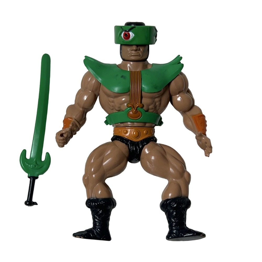 Mattel Tri-Klops Action Figure Masters of the Universe 1981 Vintage 5.5in Sword